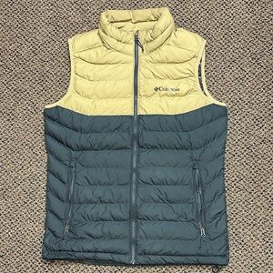 Men’s Columbia Full Zip Omni-Heat Puffer Vest - Medium